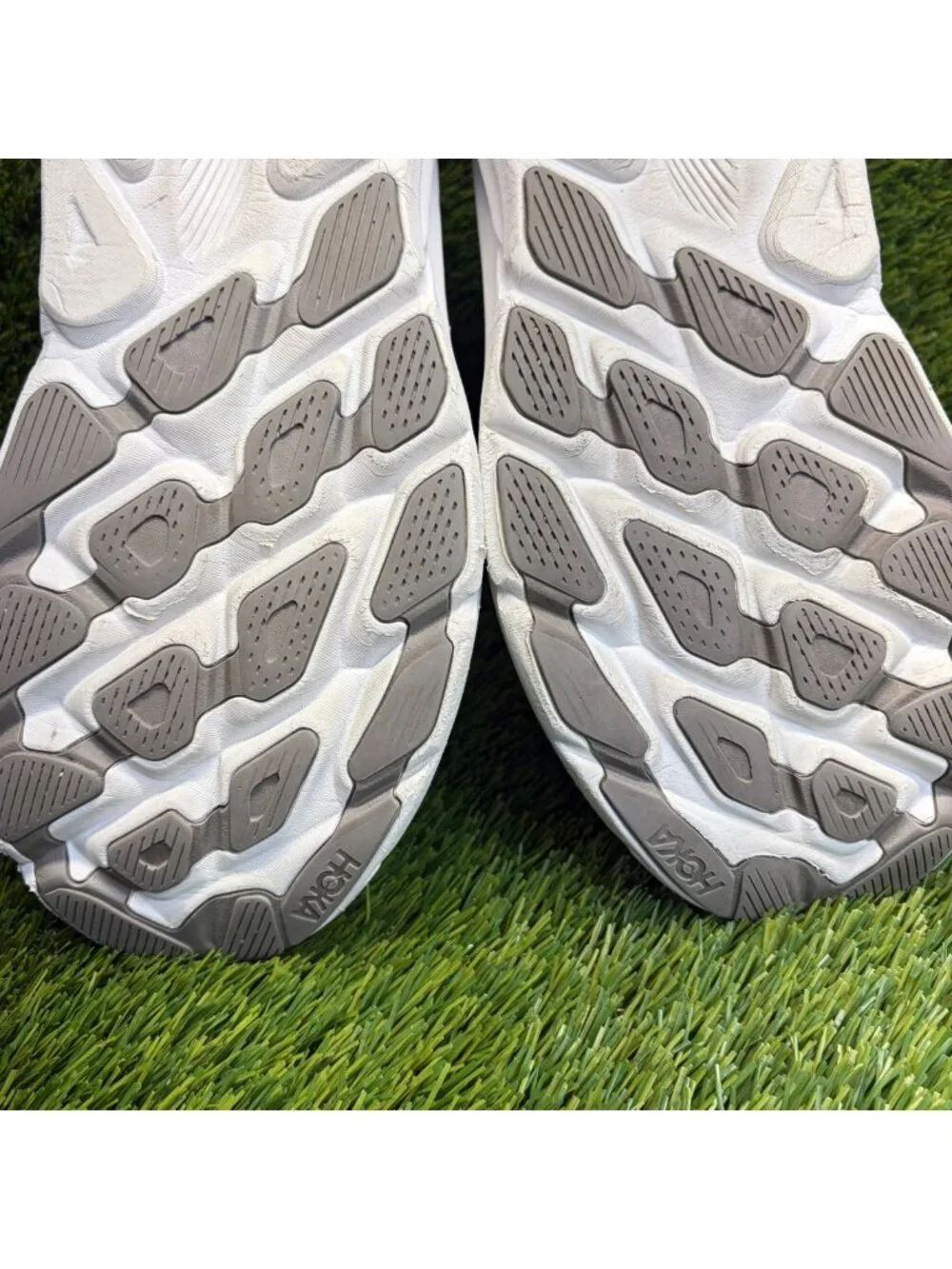 Hoka One One Clifton 9 Mens Size 13 Gray Black Athletic Running Shoes Sneakers